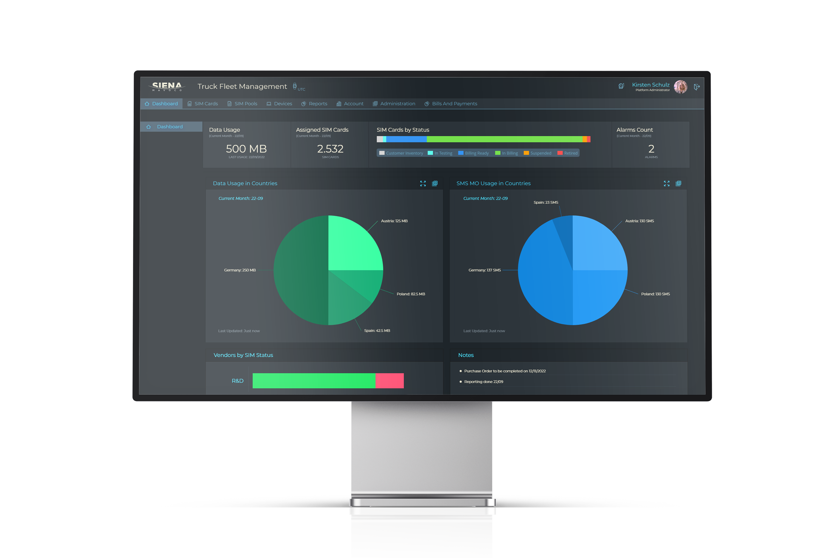 EP Portal Dashboard